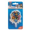 346226 DISPLAY 12 VELAS 2D PAW PATROL 7CM 3