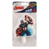 346185 DISPLAY 12 VELAS 2D AVENGERS CAP. AMERICA 75CM 3