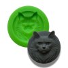 Silikonová formička hlava kočky