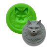 Silikonová formička hlava kočky