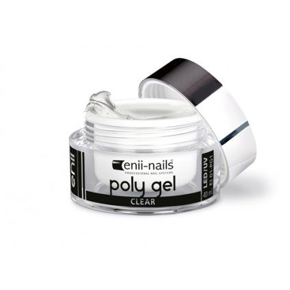 polygel clear 10 enii nails