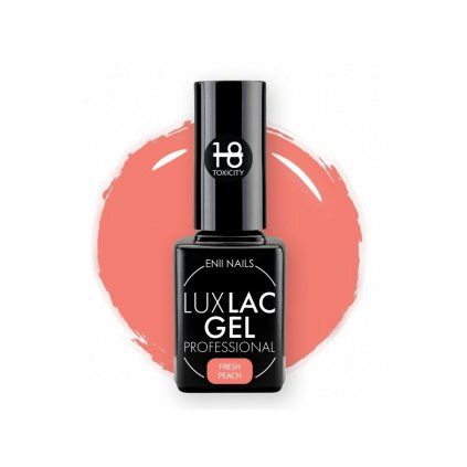 lux gel lac 12 fresh peach