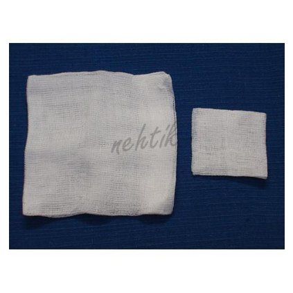 Komprese-netkaná textilie 5x5cm,100ks