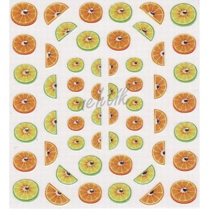 Samolepky ovoce - citron