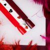 samolepky na nehty dark red z d4214 2