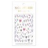 samolepky barevne kyticky miss colour r011