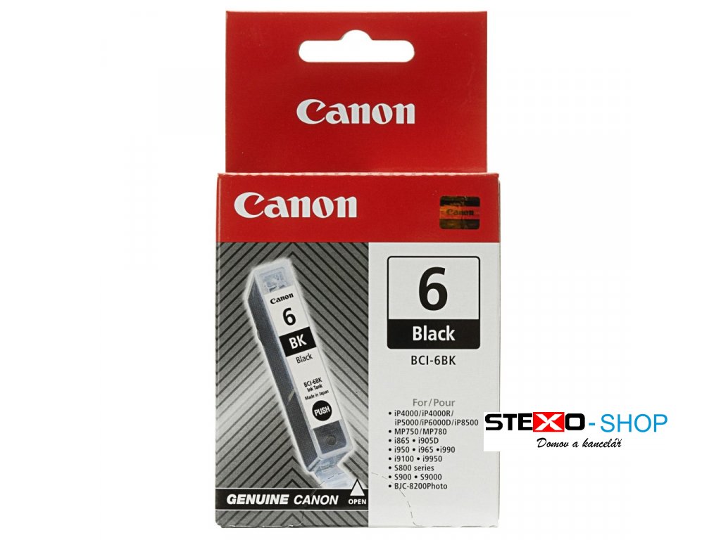 Canon BCI 6BK Black Ink Cartridge 1024x1024