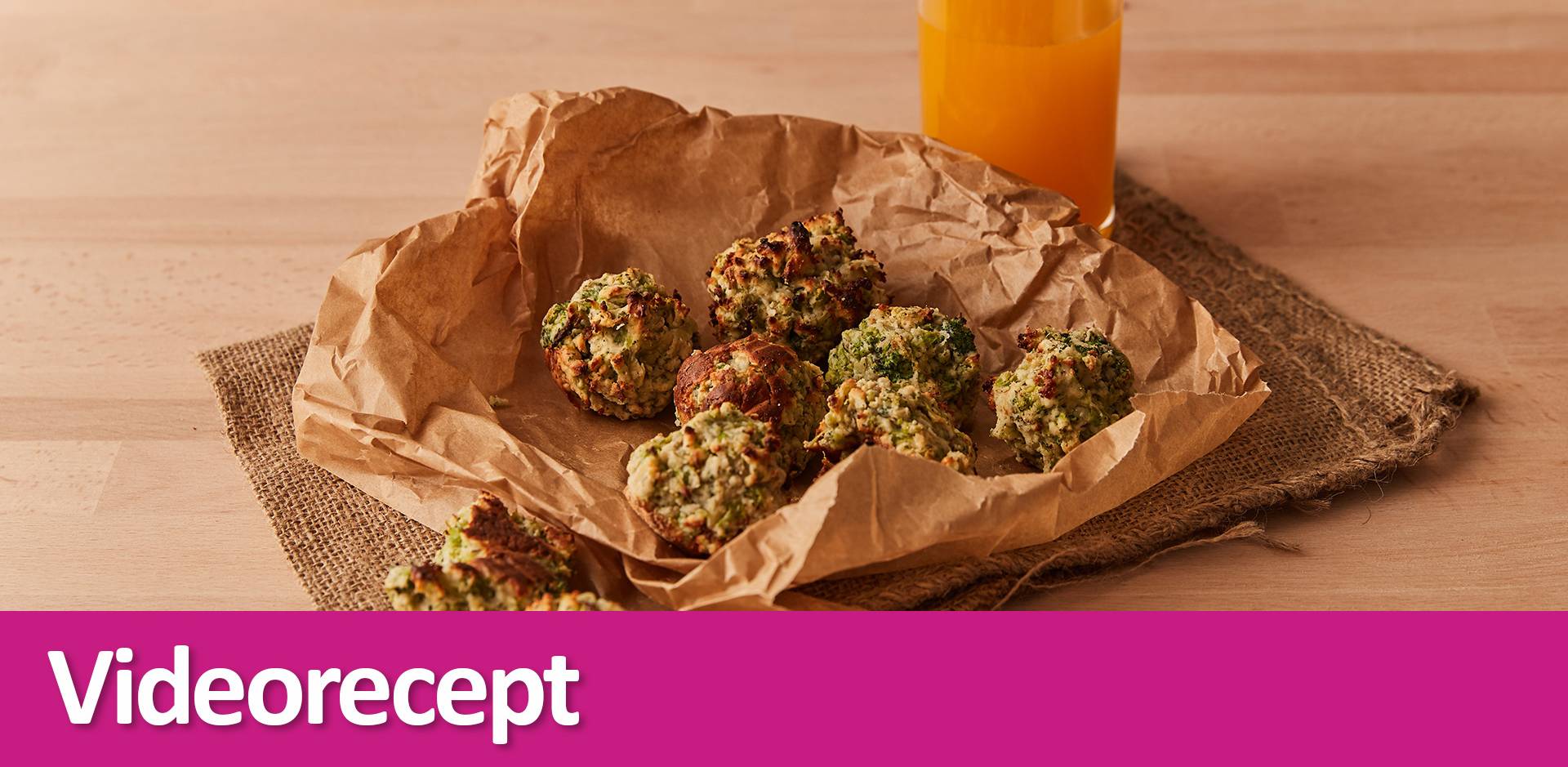 Brokolicové krokety z trouby