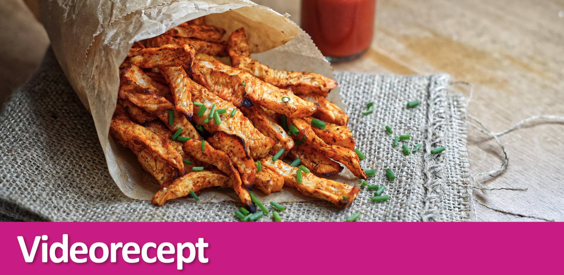 Celerové hranolky s KetoMix dresinkem