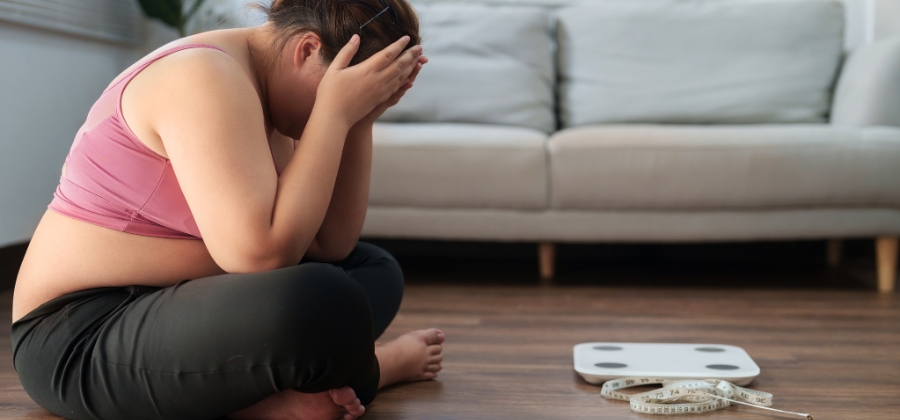 Deprese nejsou stopkou hubnutí