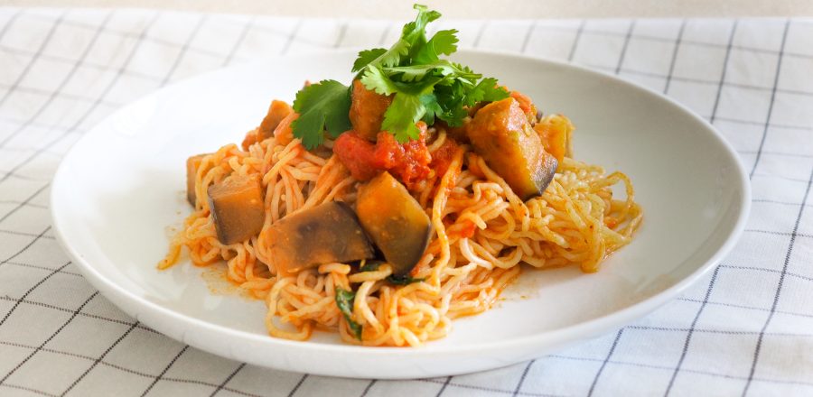 Konjakové nudle po thajsku