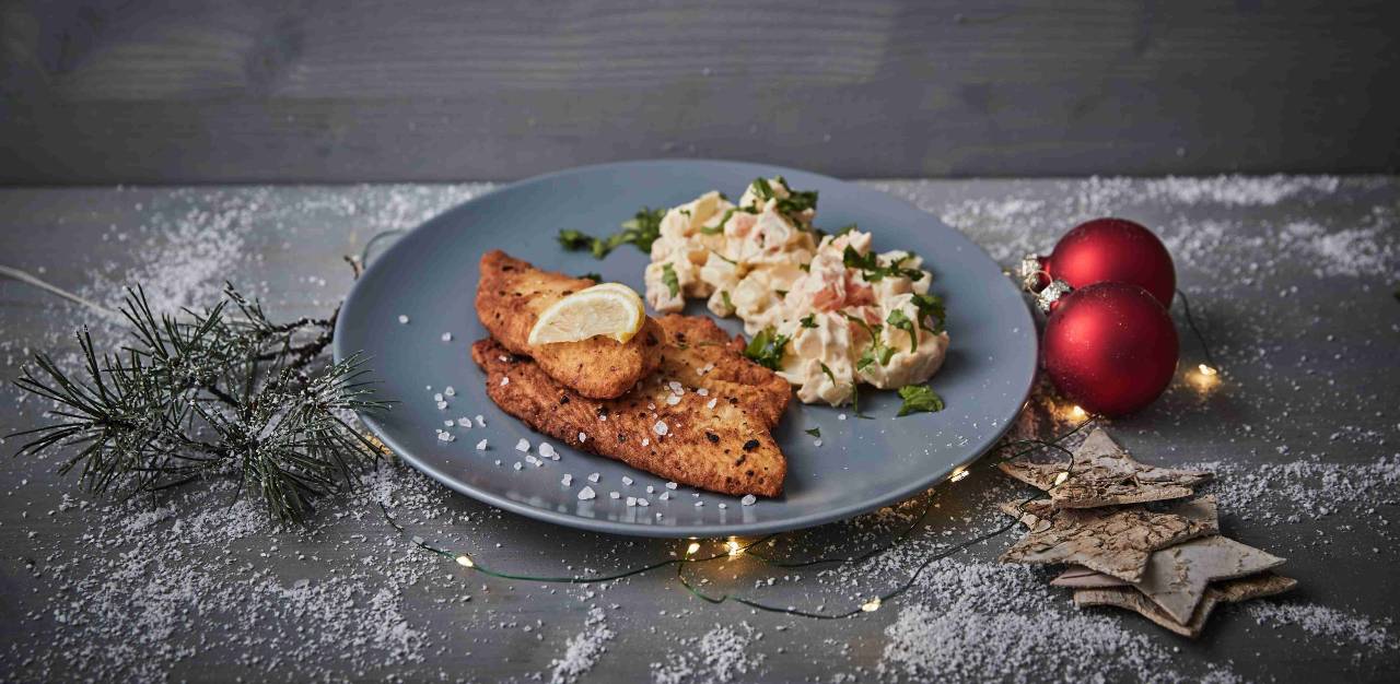 Štědrovečerní kapr a salát dietně!
