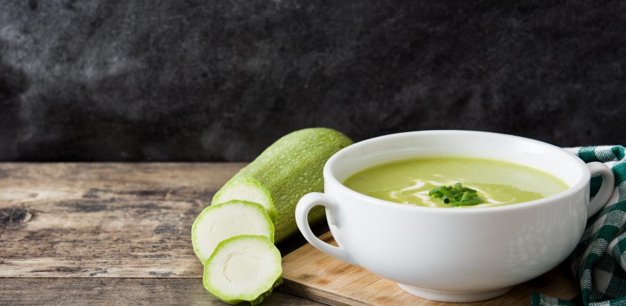 Italská cuketová polévka