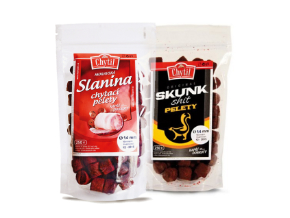 chytací pelety s dírou Chytil 14mm / 250g