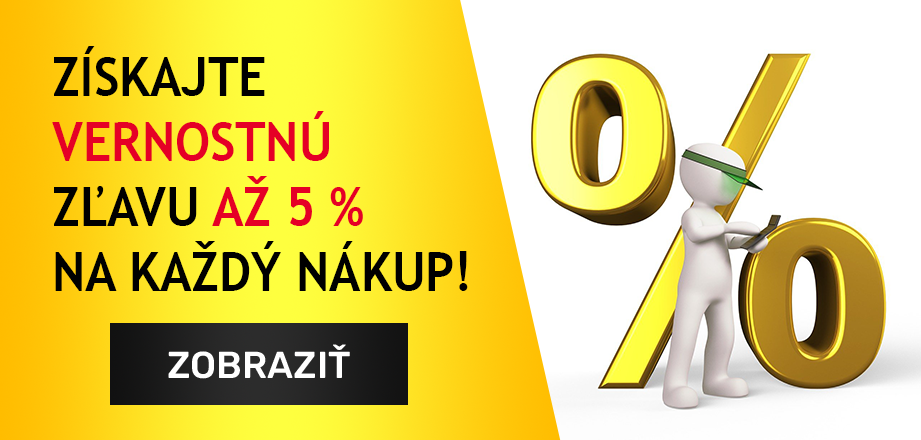 Ako získať vernostnú zľavu 5%