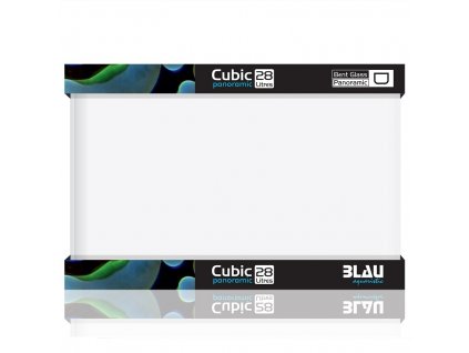 blau aquaristic blau kit nano cubic panorama 28l