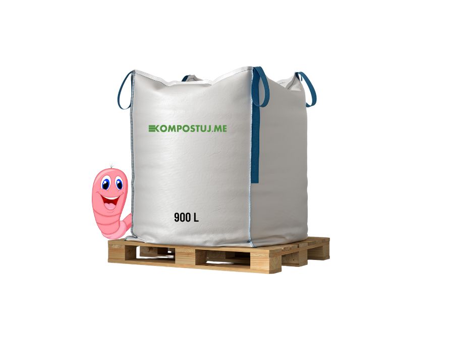 Záhradnícky substrát pre regeneráciu pôdy 900L bigbag Kompostujme