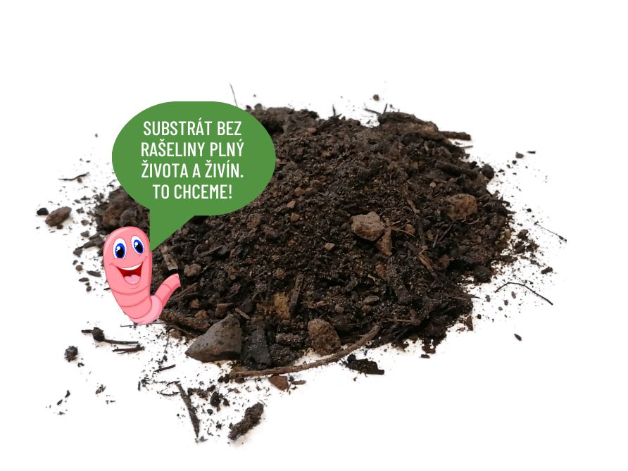 Záhradnícky substrát pre regeneráciu pôdy plný živín a života
