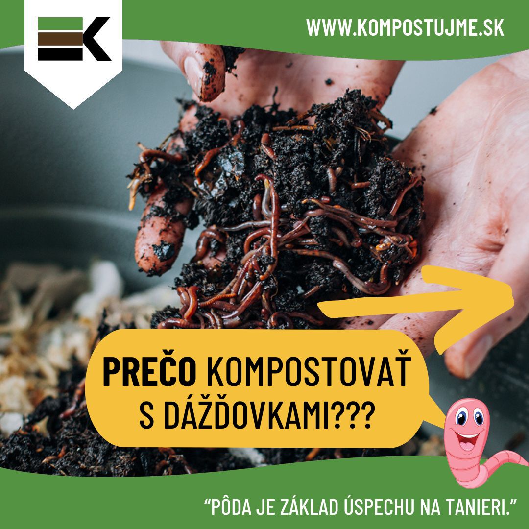 Prečo kompostovať s dážďovkami?