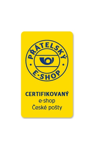 Přátelský e-shop - jsme CERTIFIKOVANÝ e-shop České pošty
