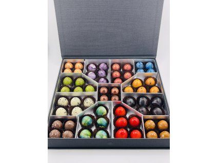 Luxuskollektion von Pralinen