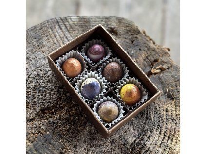Geschenkbox mit 6 Pralinen