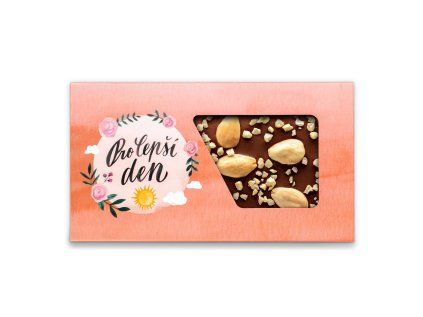 Pro lepší den | 55% Dark chocolate with almonds