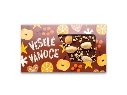 vesele vanoce mandle mlecna