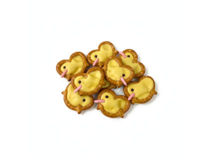 Chicks – Pretzels in Chocolate