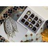 Gift box of chocolate balls 12 pcs