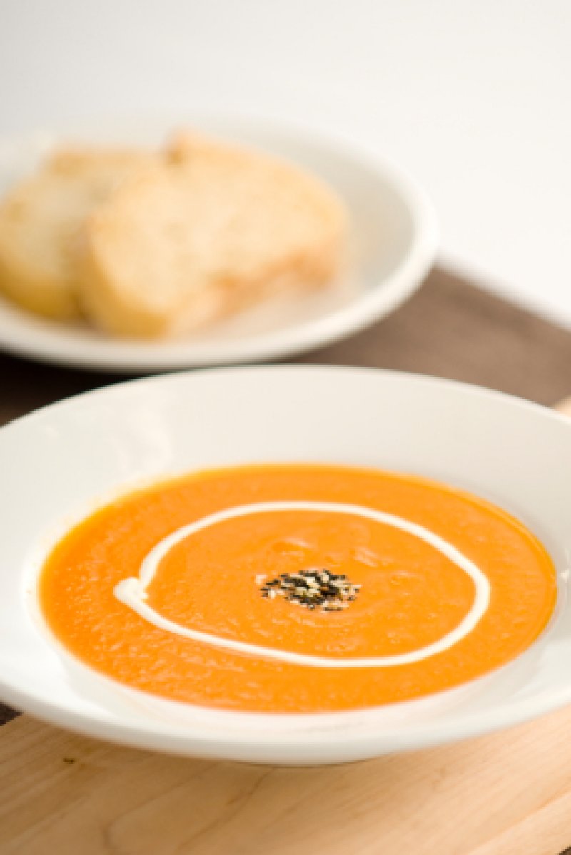 Krémová dýňová polévka