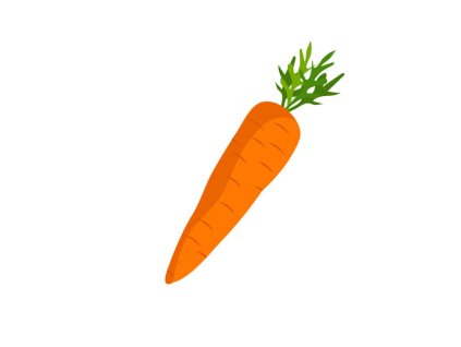 depositphotos 339585564 stock illustration crunchy carrot vector icon on