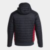 URBAN V BOMBER JACKET BLACK RED