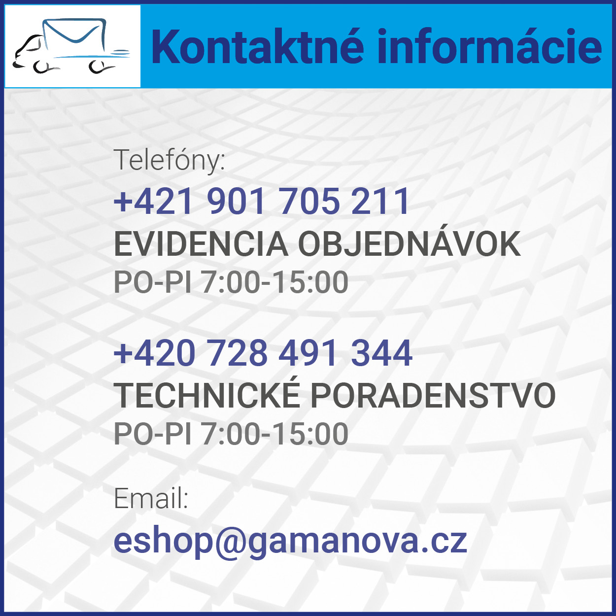 Kontaktné informácie