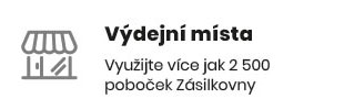 Využijte více jak 2 500 poboček Zásilkovny