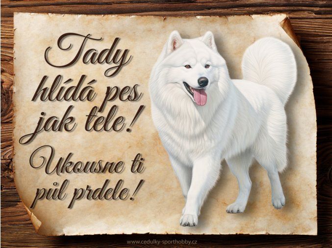 1728 Cedulka Samojed III