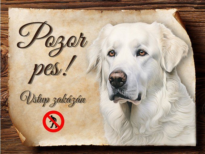 1732 Cedulka Kuvasz