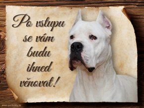 714 Cedulka Argentinská doga