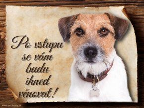 888 Cedulka Jack Russel Terier