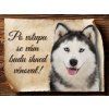 Cedulka Husky - Po vstupu .../CP394