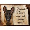770 Cedulka Belgický ovčák Malinois