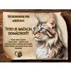 SK002 Cedulka Mačka Americký Bobtail 2