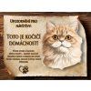CZ040 Cedulka Kočka Munchkin 1