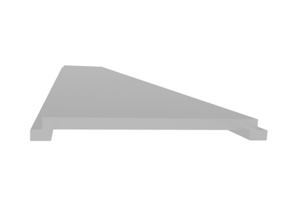 Difuzor mléčný | CORNER UNI | SURFACE 8 | SURFACE 13 | 2 m