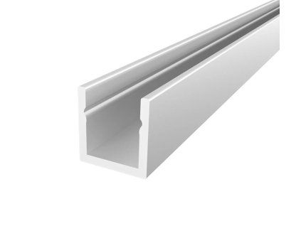 LED profil mini | 6,6x7 mm | stříbrný | 2m