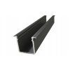 Zapustny LED profil cerny 2M AL12 GLG3 LB 2020
