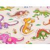 Dřevěné puzzle DINOSAUŘI 11 dílků