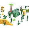 Velká sada vojáků a figurek s příslušenstvím