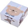 Dřevěné kostky puzzle obrázky zvířat