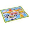 Dřevěné puzzle dopravní vozidla 9 dílné
